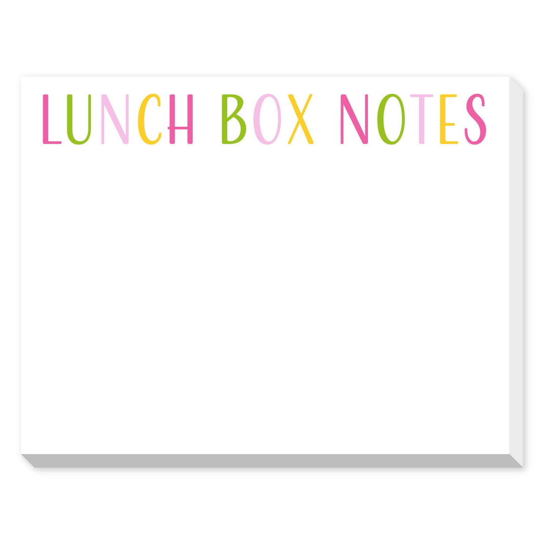 LUNCH BOX NOTES PASTEL DITTIE NOTEPAD