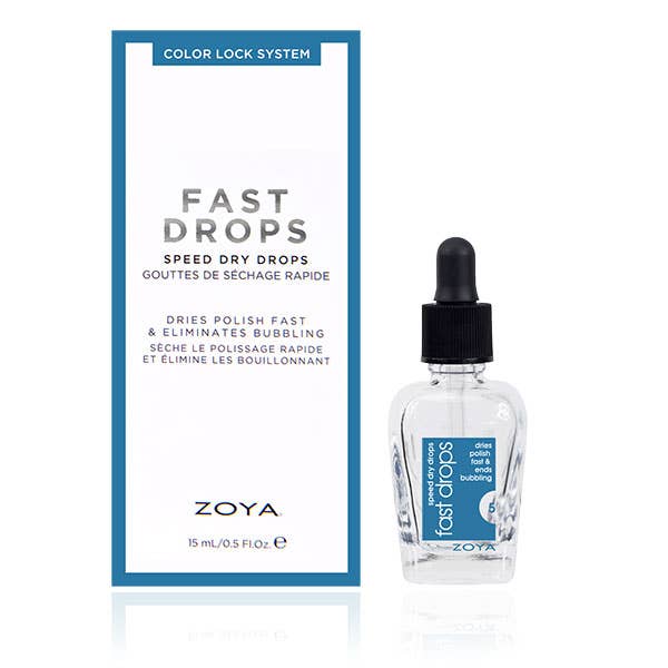 Zoya, Qtica, Smart Spa - Zoya Nail Polish Fast Drops Polish Drying Accelerator 0.5oz