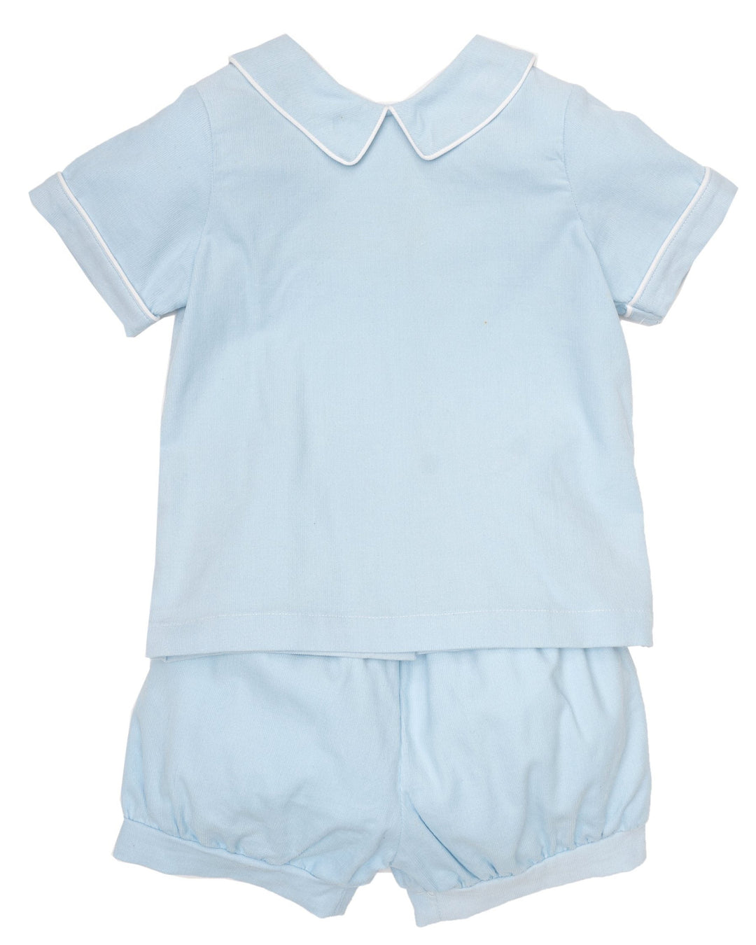 Brett Blue Cord Short Set