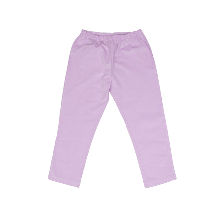 Girls Lilac Cord Pants