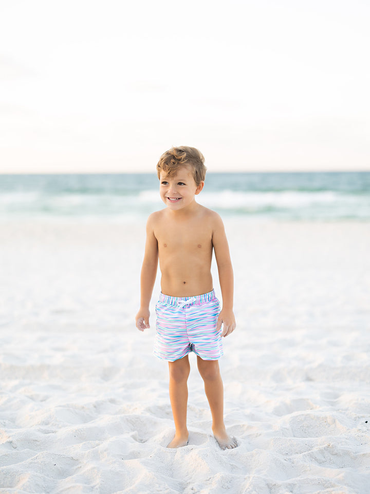 Beachy Stripes Boys Trunks