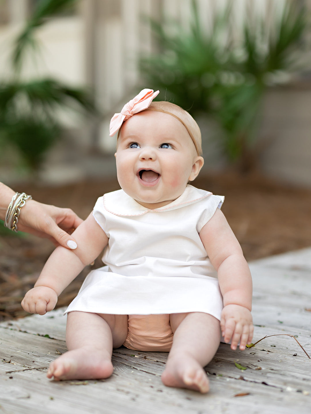 Raleigh Light Coral Diaper Set