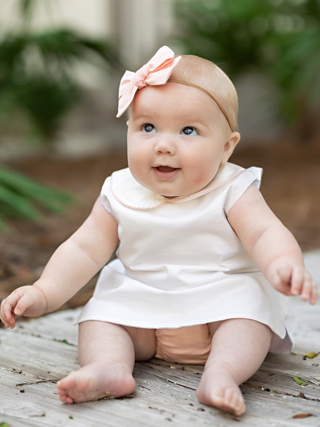 Raleigh Light Coral Diaper Set