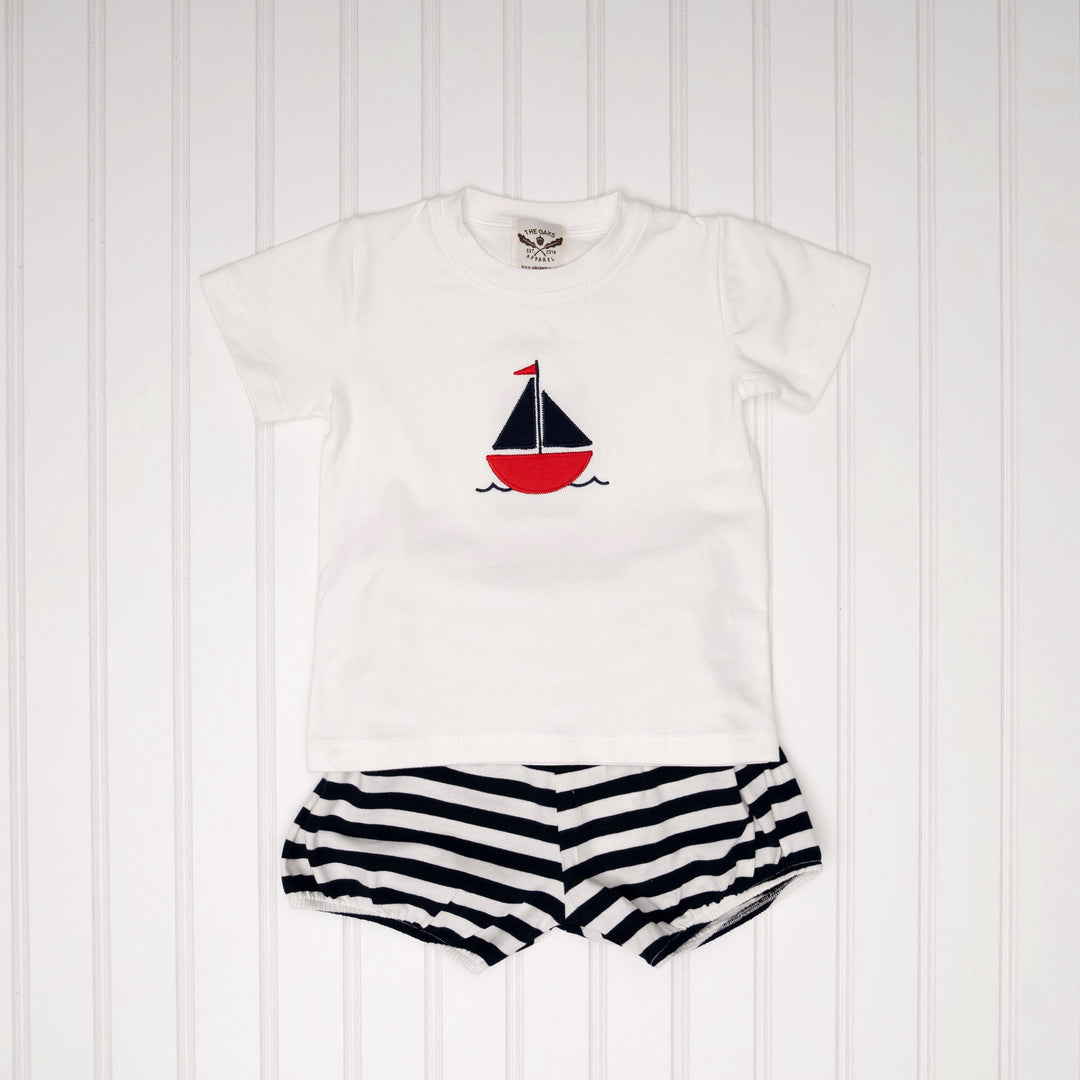Sailboat Applique Tee