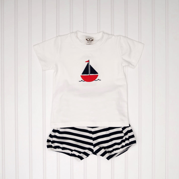 Sailboat Applique Tee