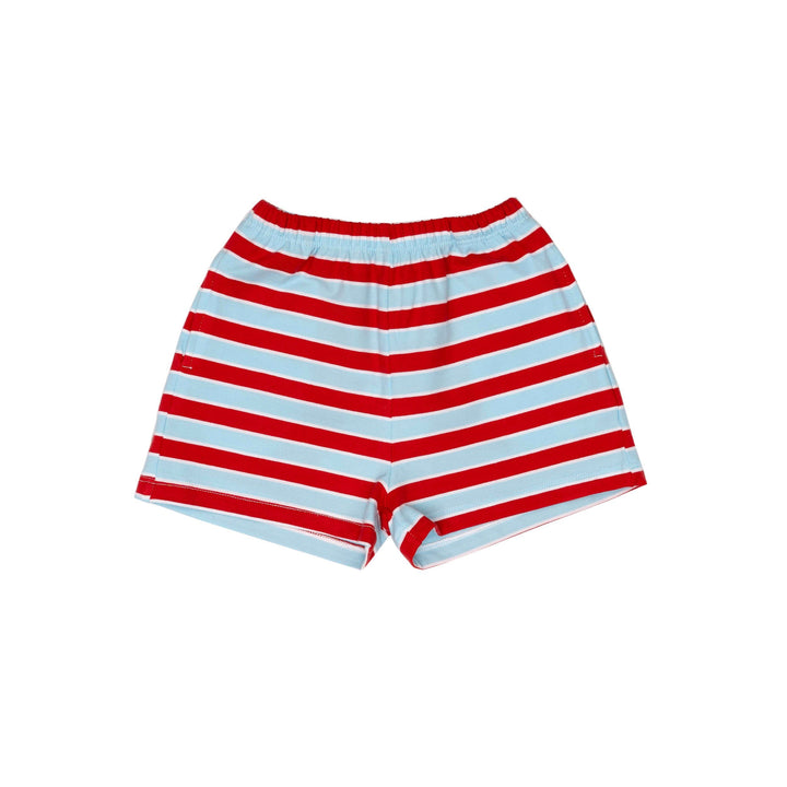 Red/Blue Stripe Short
