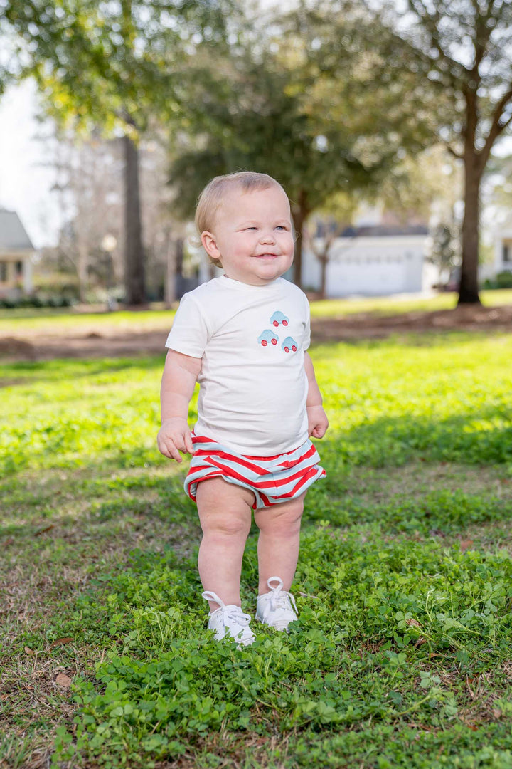 Red/Blue Stripe Bloomer