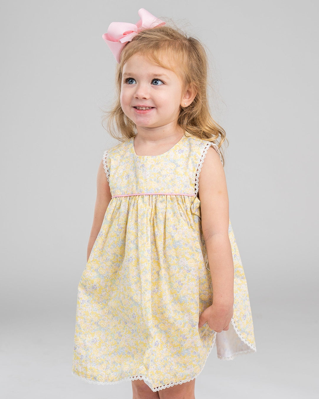 Nora Yellow Floral Bloomer Set