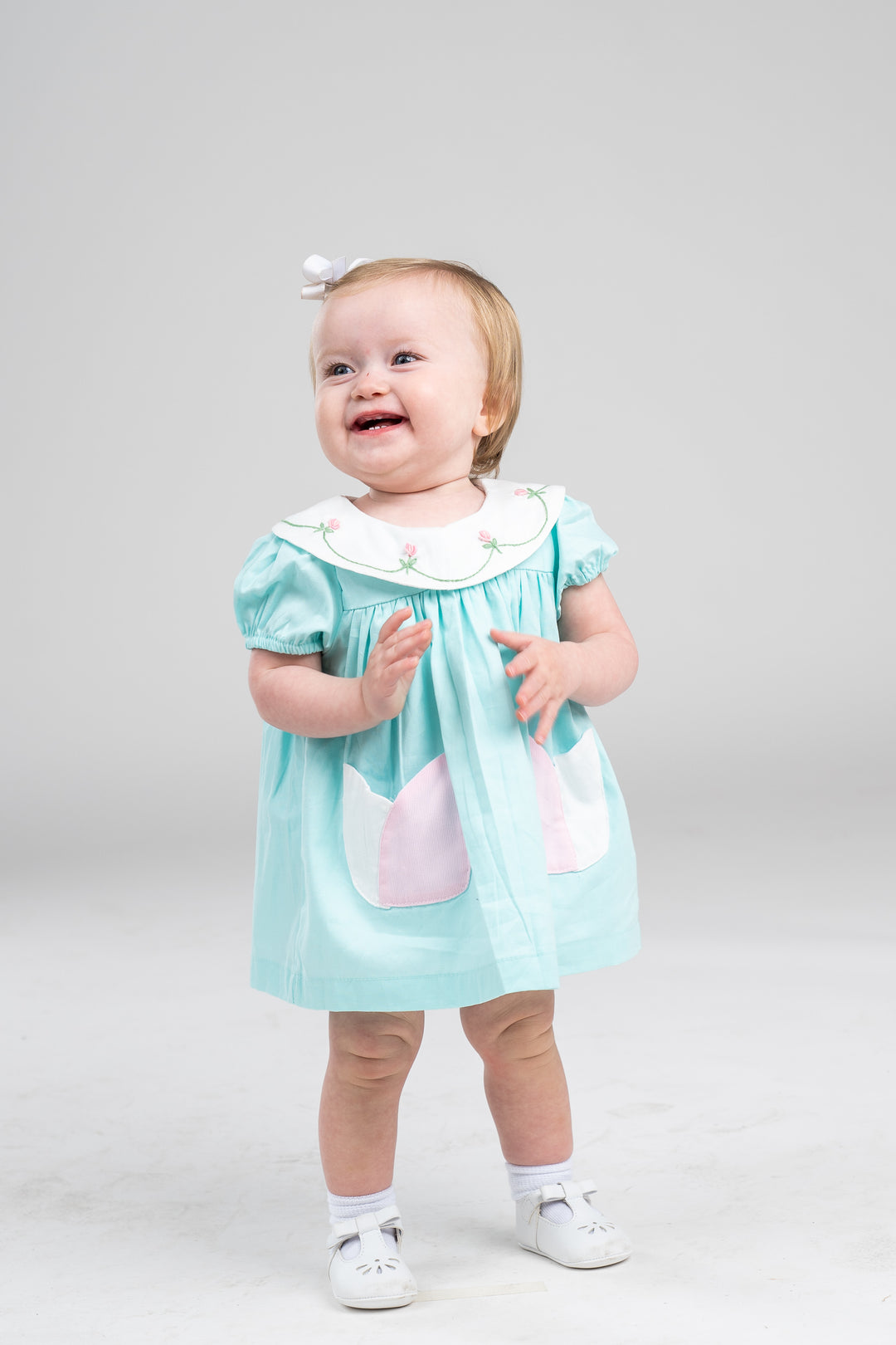 Dana Pink Tulip Bloomer Set