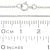 Sterling Silver Bright Silver 1 MM Classic Box Chain 16"