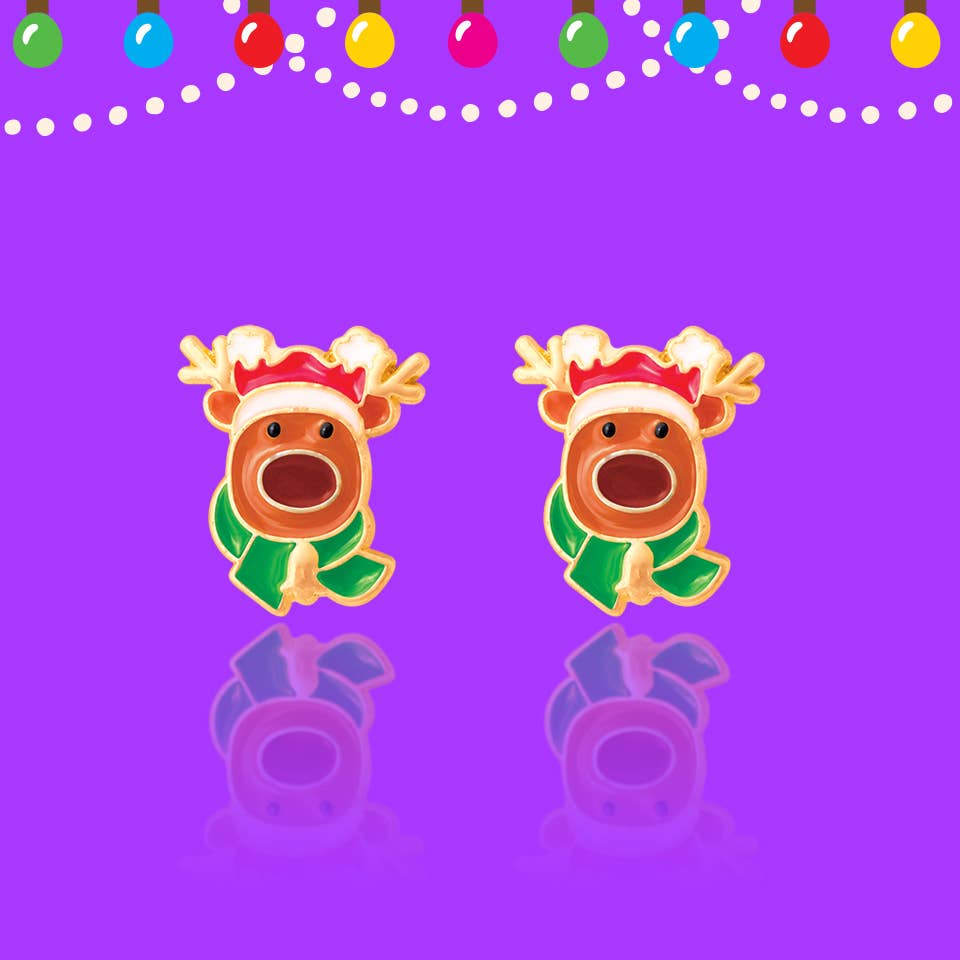 Girl Nation - Reindeer Magic Stud Earrings