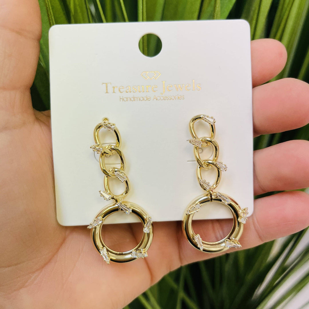 Treasure Jewels Inc. - Dangling Crystal Camille