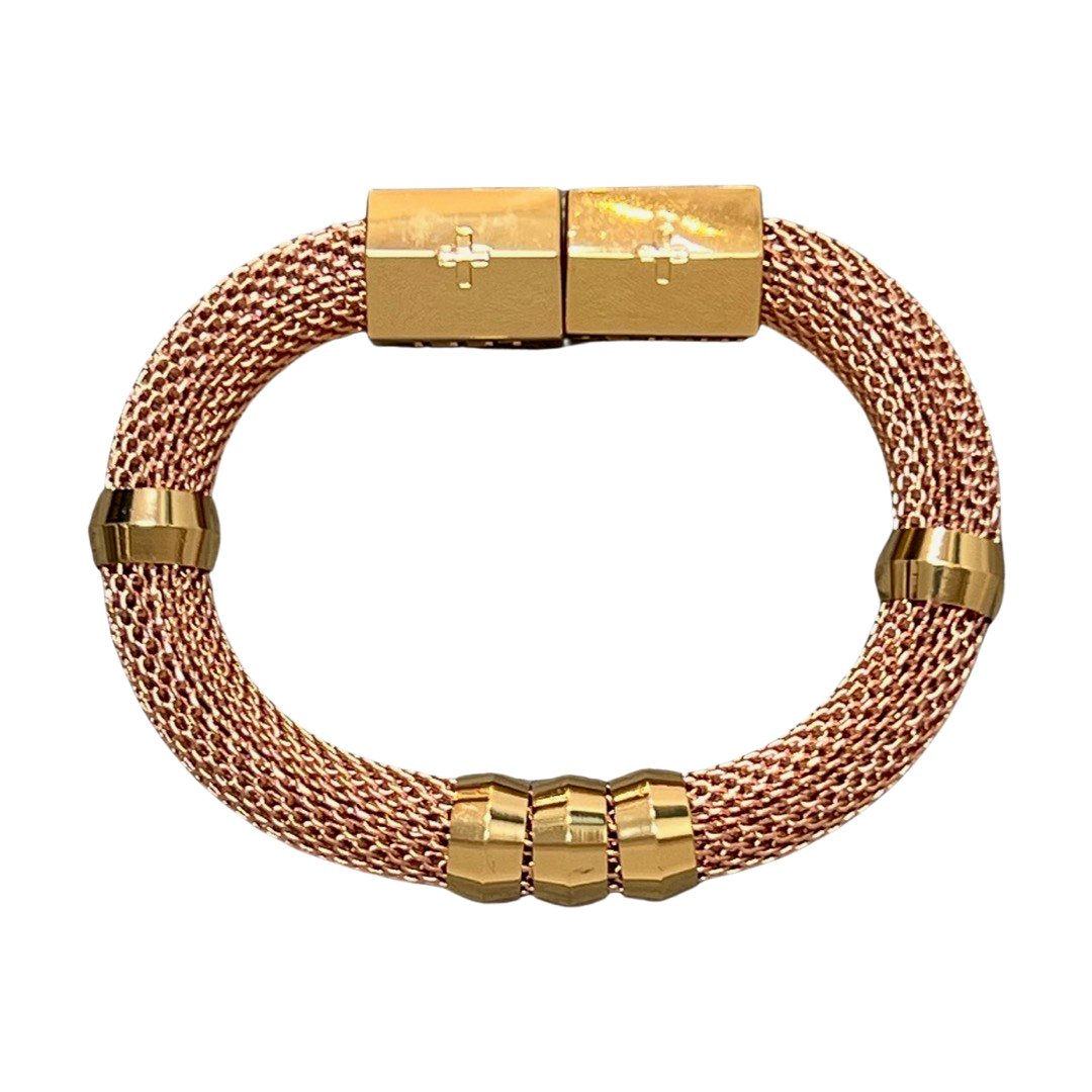 Holst and Lee - Mesh Classic Rose Gold Bracelet