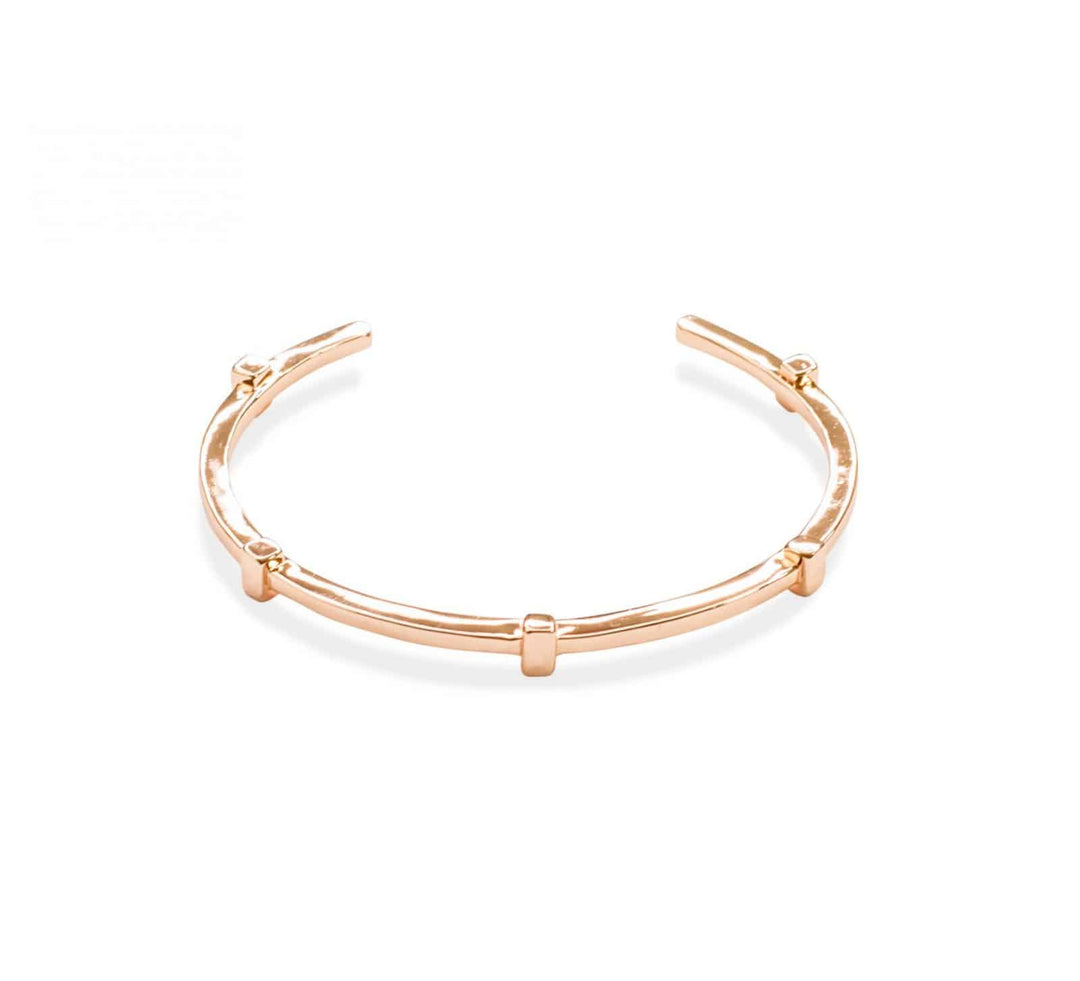Holst and Lee - Metal Rose Gold Thin Bracelet
