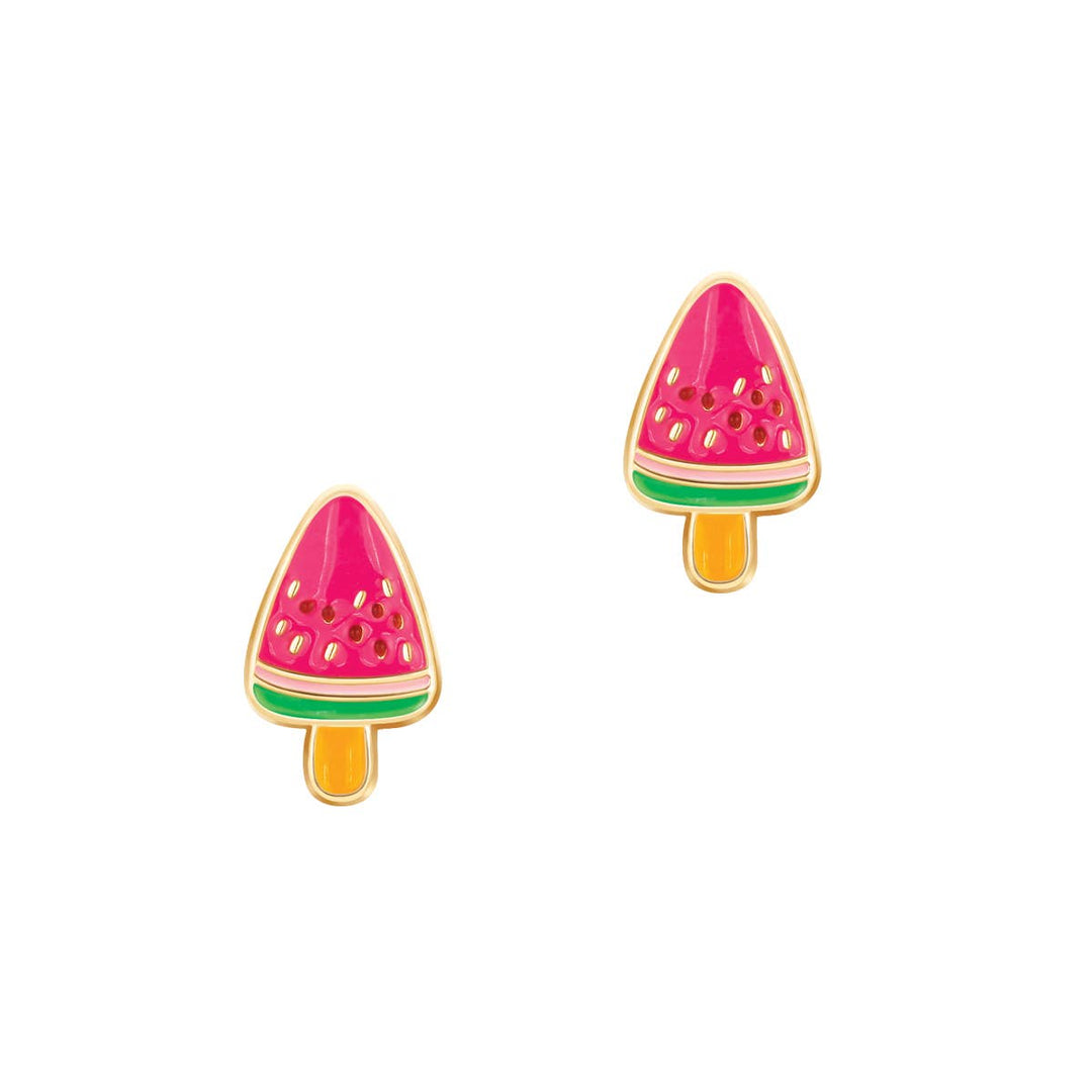 Girl Nation - Melon Pop Cutie Stud Earrings