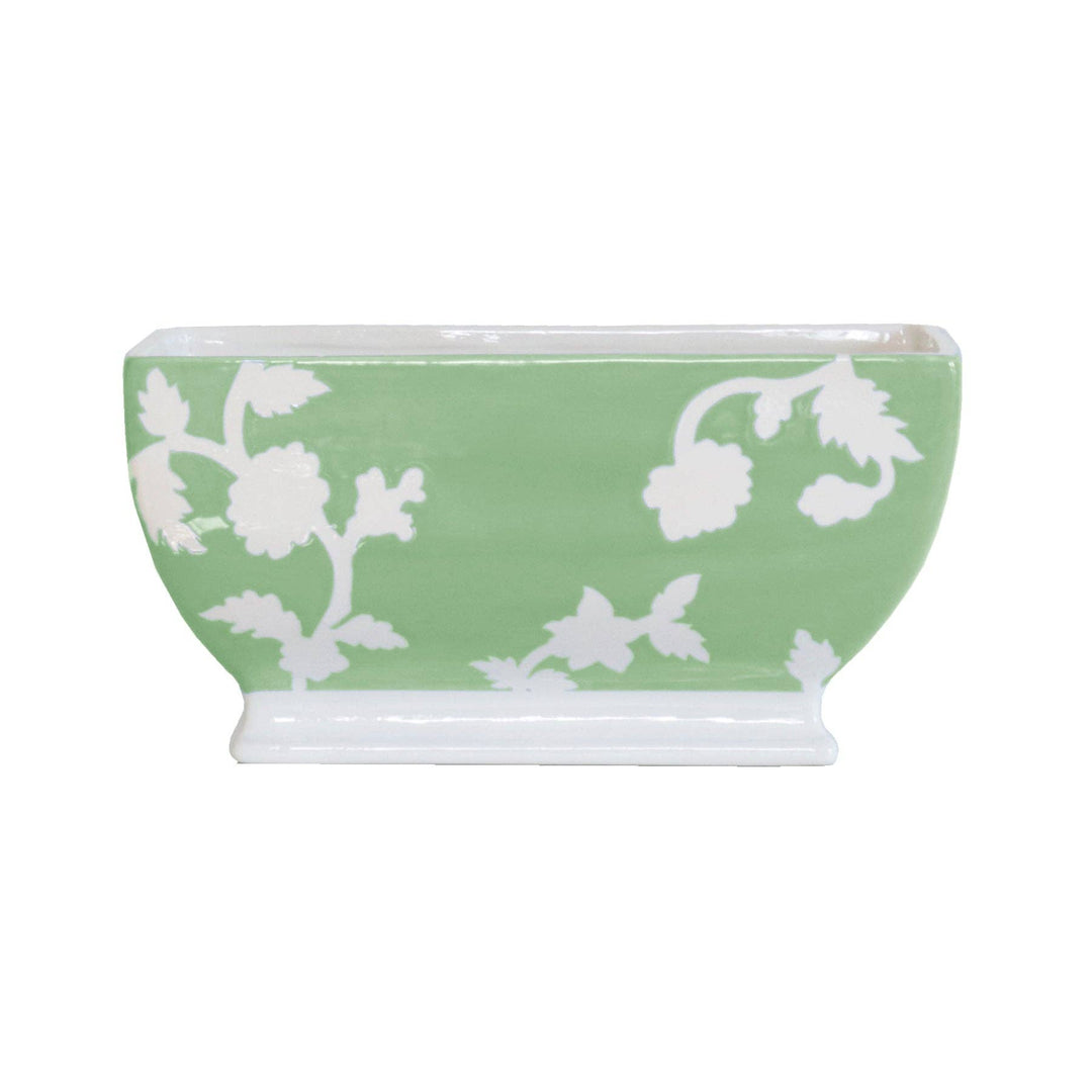 Lo Home by Lauren Haskell Designs - Chinoiserie Dreams Planter: French Blue