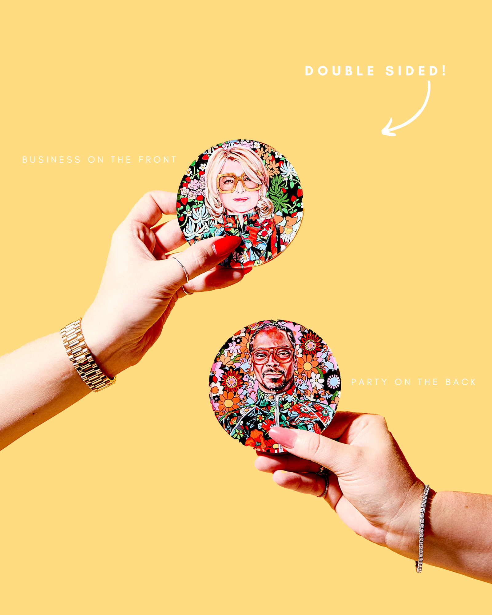 Tart by Taylor Best Buds Drink Coaster - Thumbnail 3