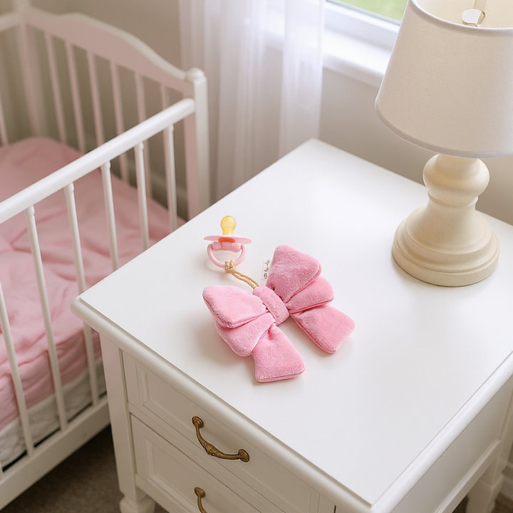 Itzy Ritzy - *NEW OPTIONS* Bitzy Pal Natural Rubber Pacifier & Plush: Bear