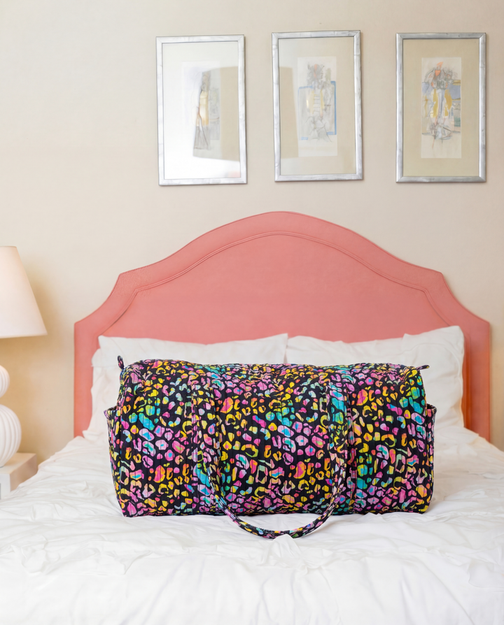 Sunshine Society - Weekender Duffle, Bright Animal