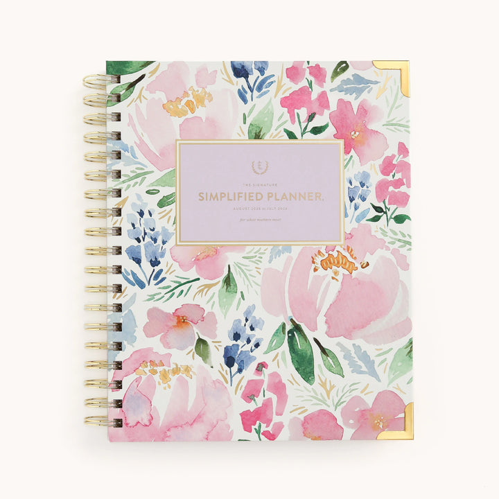 2025-2026 Spiral Weekly Simplifed Planner