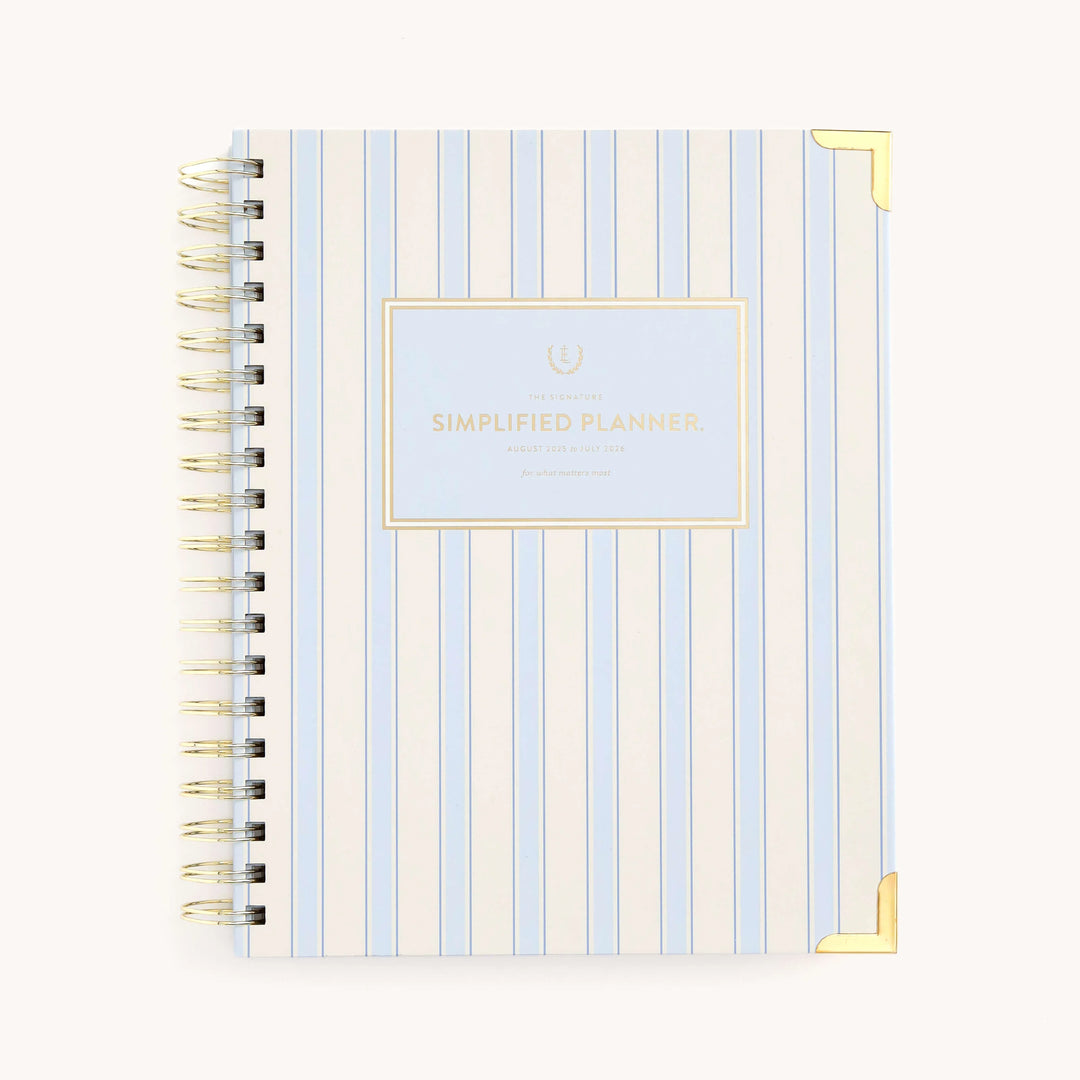 2025-2026 Spiral Weekly Simplifed Planner