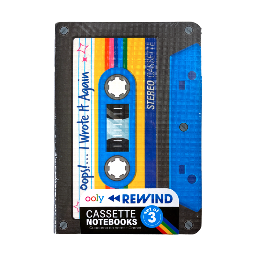 OOLY - Rewind Retro Mini Notebooks - Set of 3