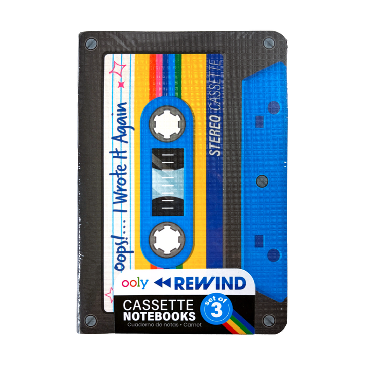 OOLY - Rewind Retro Mini Notebooks - Set of 3