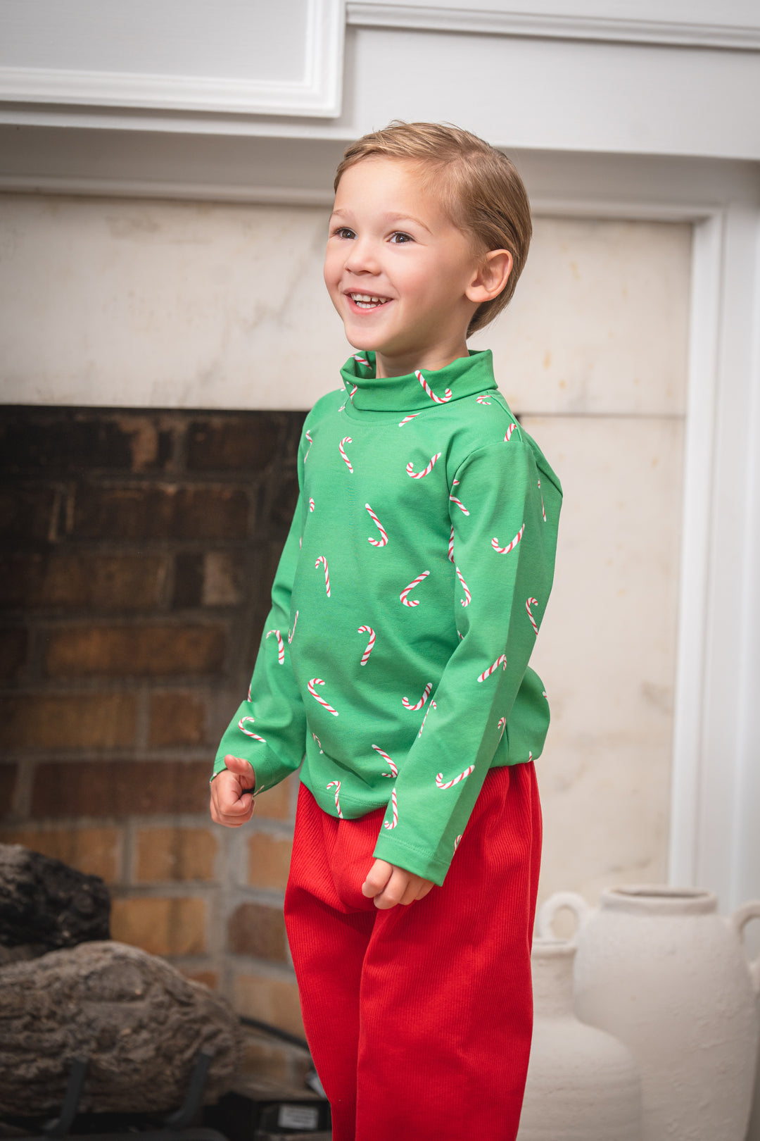 Turtleneck Candy Cane Lane Shirt