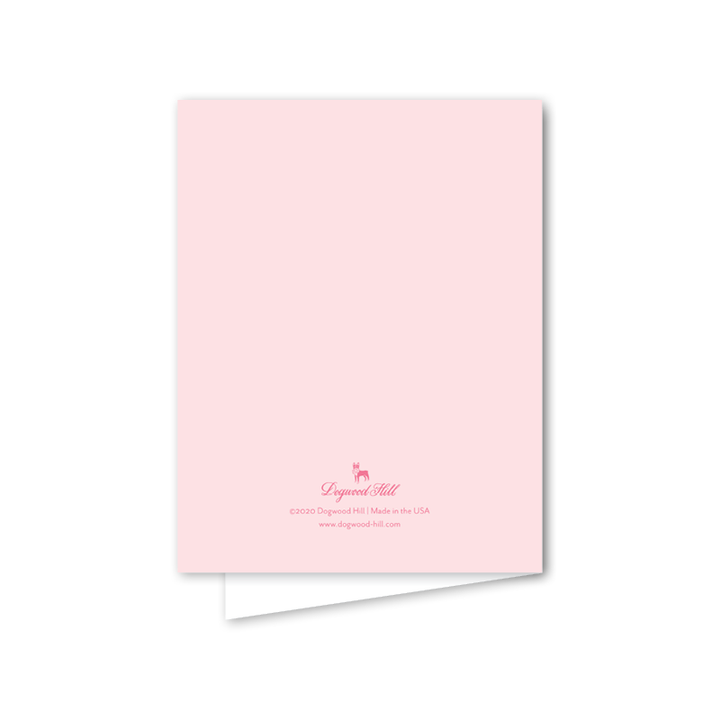 Dogwood Hill - Woodland Baby Pink: Single Card