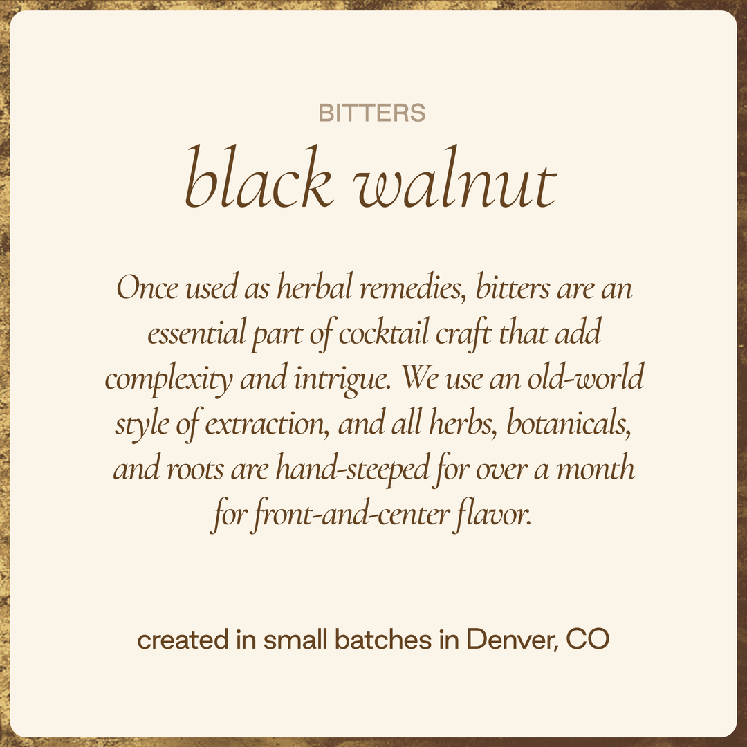 Strongwater - Black Walnut Bitters