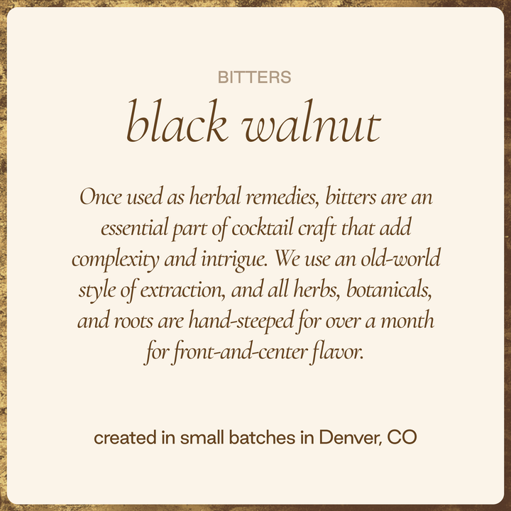Strongwater - Black Walnut Bitters