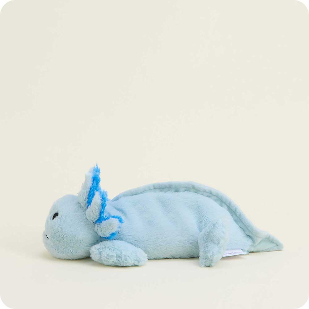Warmies - Lavender Scented Plush - Gifts - Summer Market - Blue Axolotl Warmies Junior