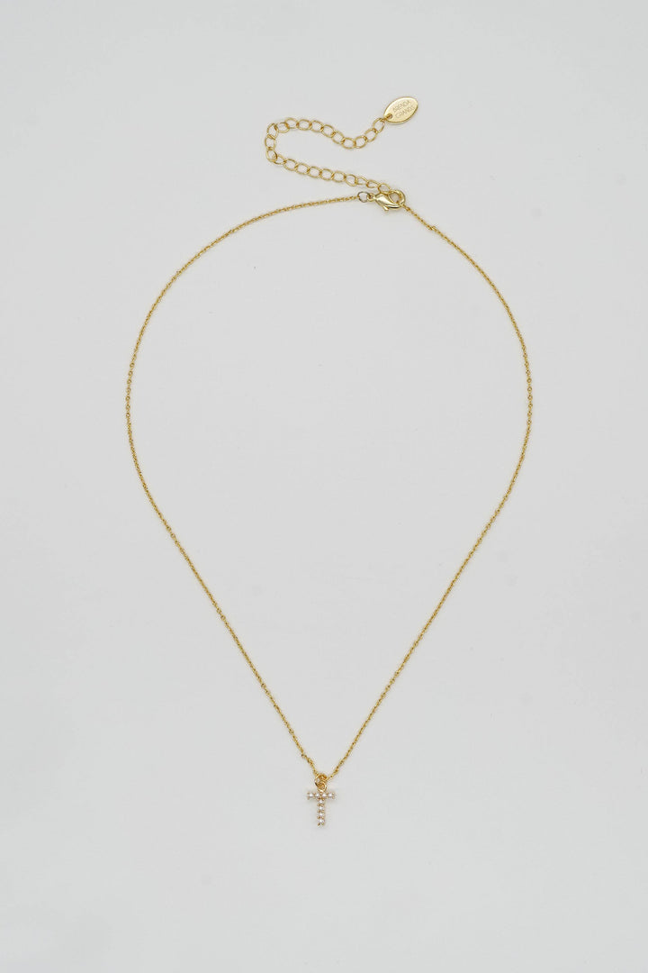 Dainty Love Pearl Initial Necklace: Holiday Favorite!: D / 15" + 3"