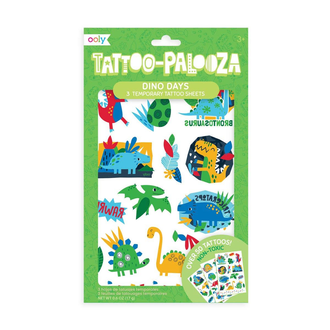 Tattoo Palooza Temporary Tattoo: Dino Days Tattoo Palooza Temporary Tattoo: Dino Days