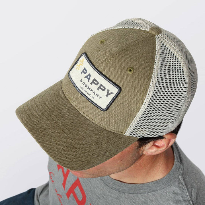 Pappy & Company - Pappy & Company Trucker Hat in Olive