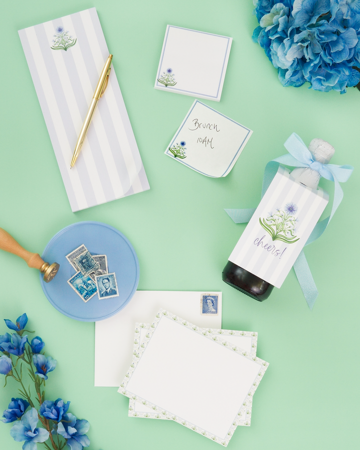 Busy Bee Gift - Botanical Sticky Note | 3x3 50 sheets