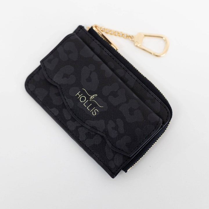 Hollis - Black Leopard Coco Card Holder