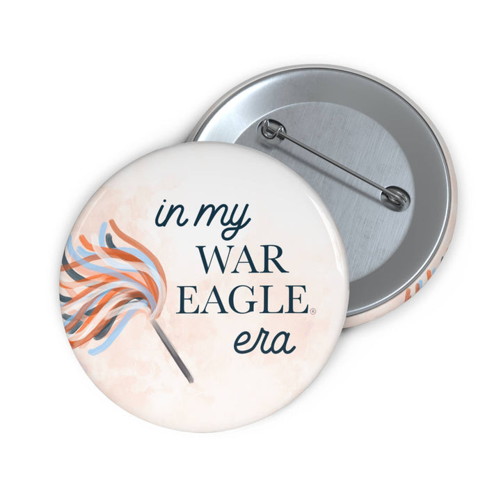 Gracefully Made Art - Auburn University "In My War Eagle Era" Game Day Button