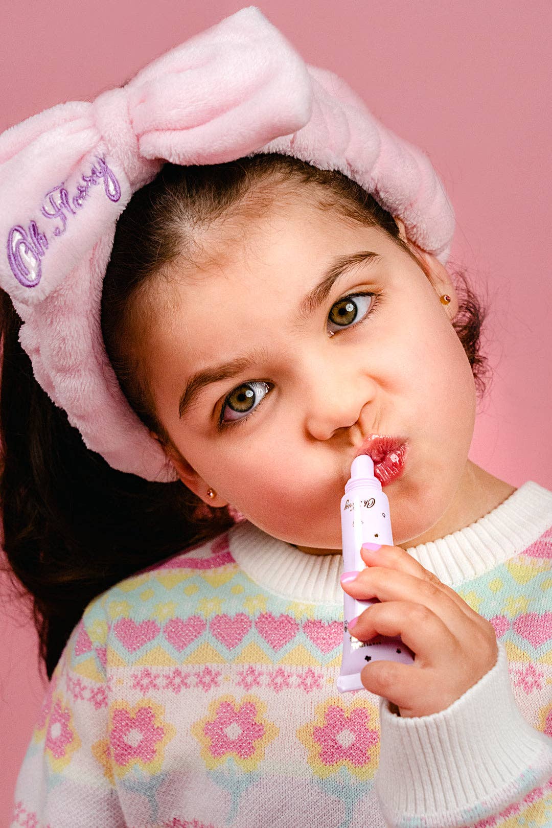 Oh Flossy - Oh Flossy Individual Natural Lip Gloss: Cotton Candy