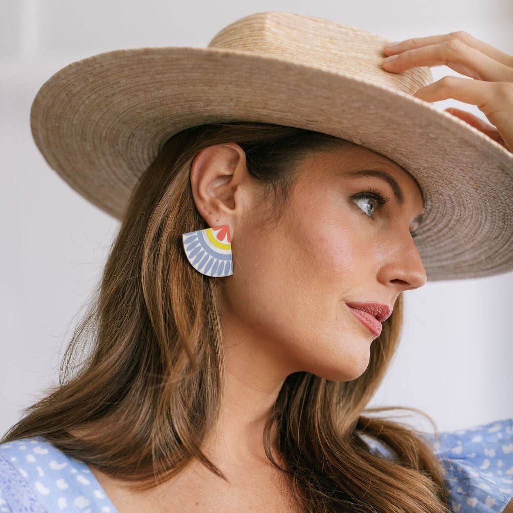 Sunshine Tienda - Reyna Tile Earrings