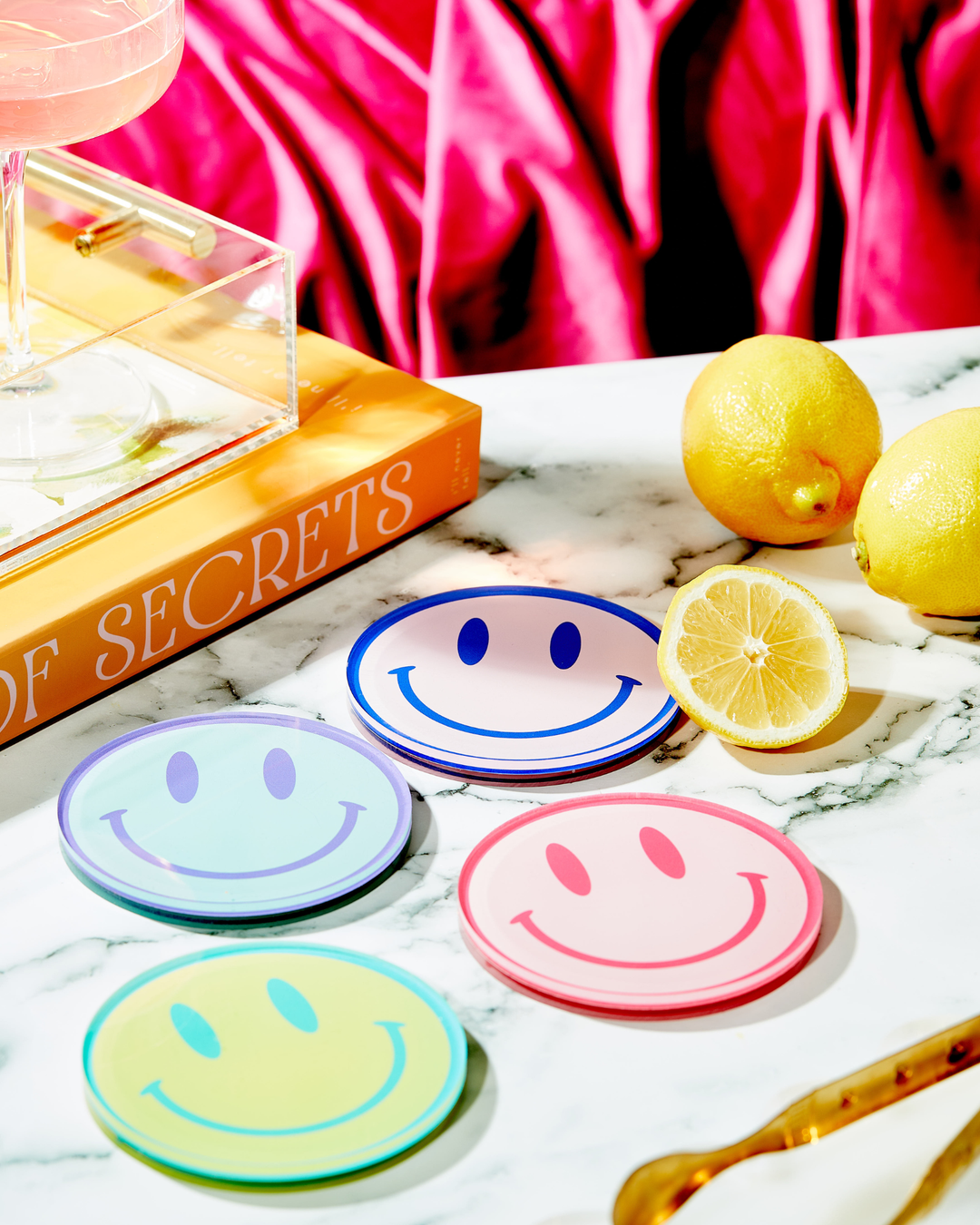 Tart By Taylor - All Smiles (Set of 4) Coasters