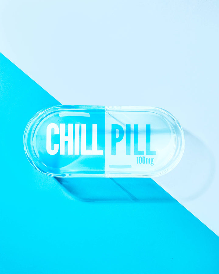 Tart By Taylor - Chill Pill Trinket Tray | Blue (Wholesale)