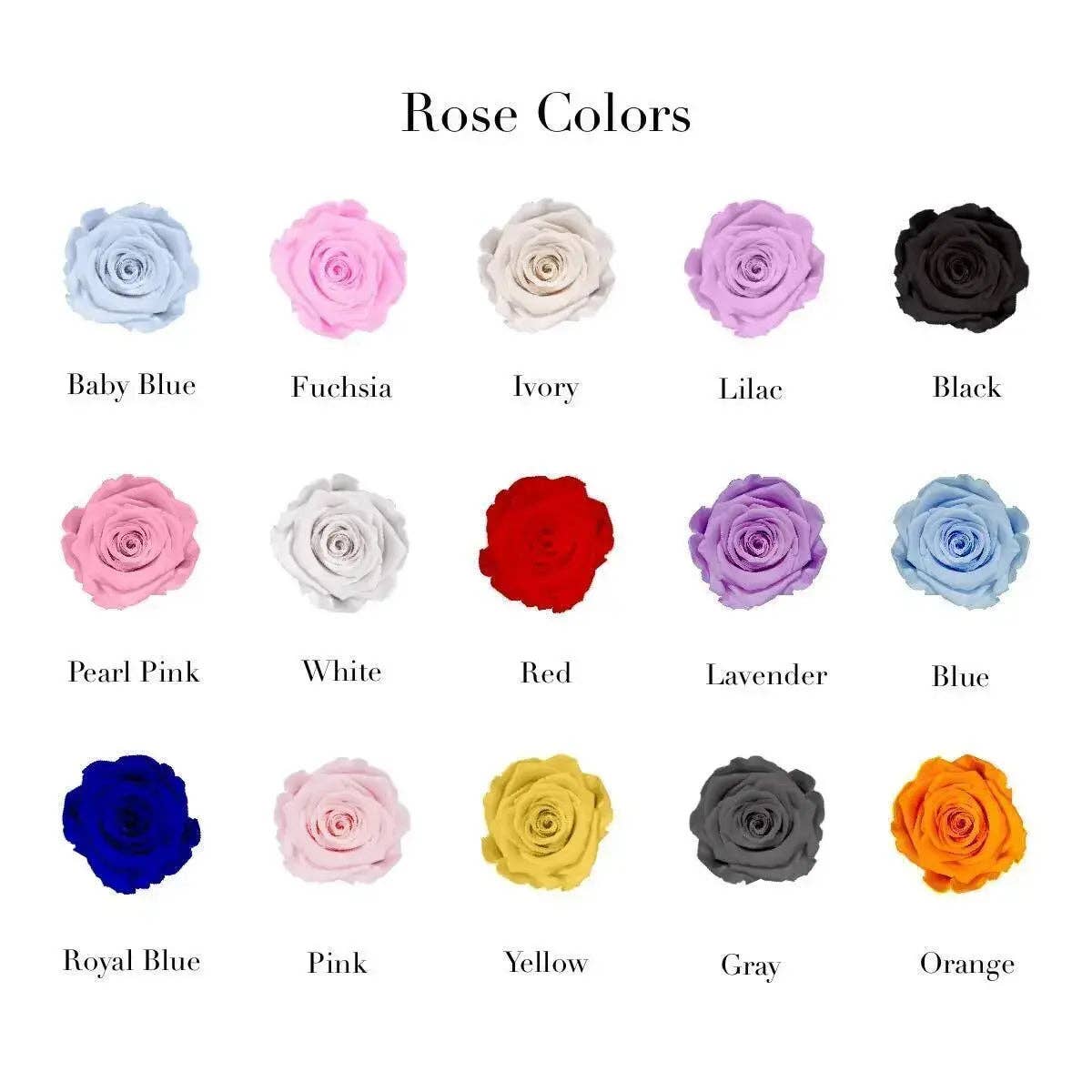 Rose Forever - White roses mini – The Oaks Apparel Co.