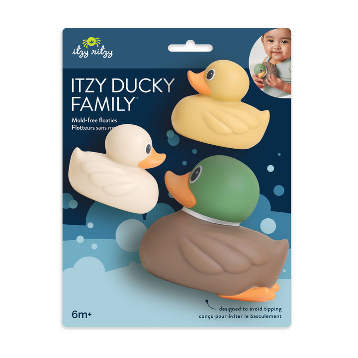 Itzy Ritzy - *NEW OPTION* Itzy Ducky Family™ - Bath + Water Table Toys: Mallard