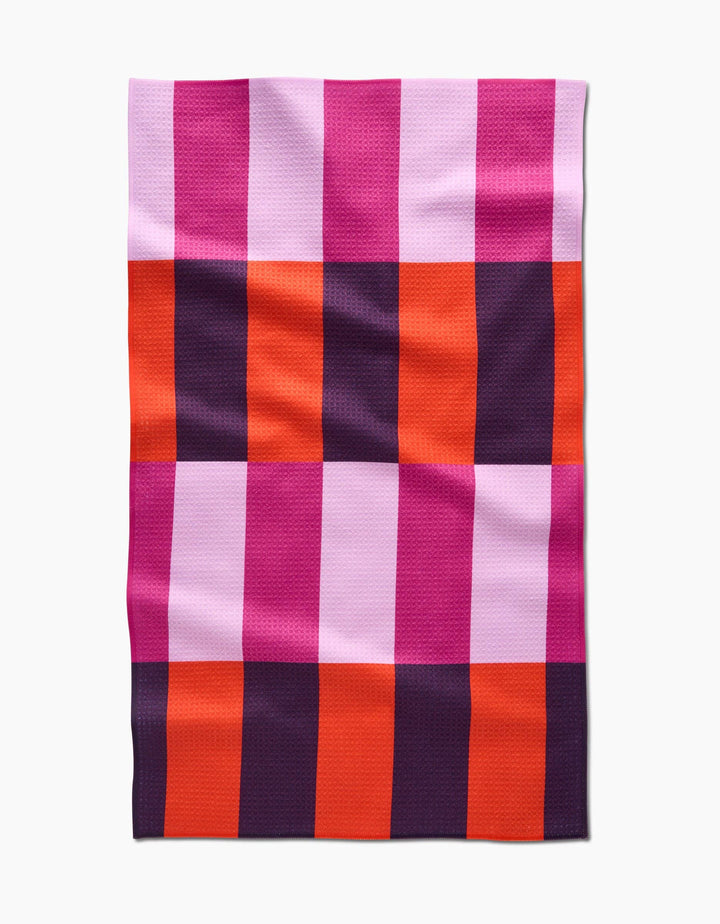 Geometry - Taffy Lines Tea Towel