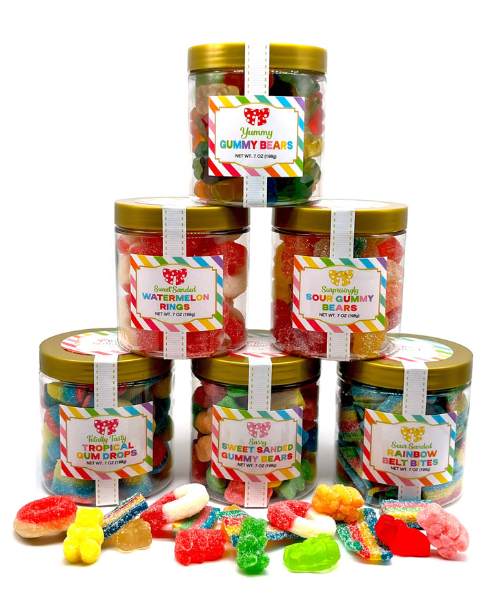 Oh, Sugar! - Candy Sugar Stacks - Everyday Sour Gummy Bears