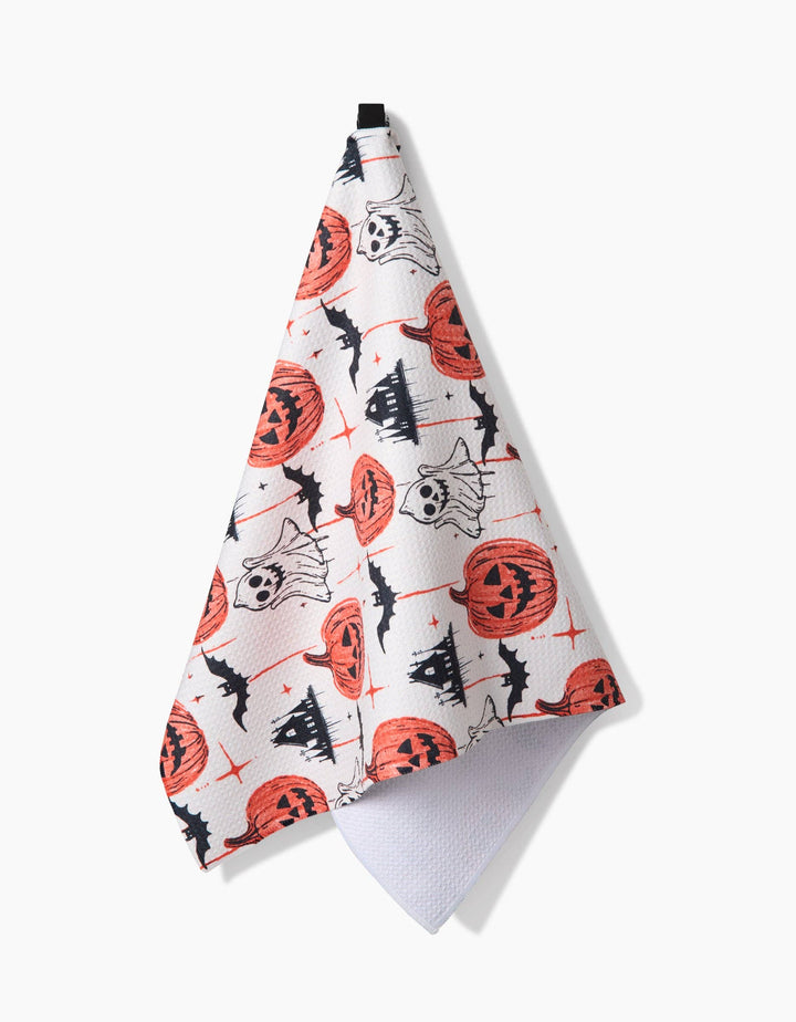 Geometry - Halloween Is Here Tea Towel