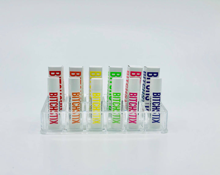 BITCHSTIX - Acrylic Lip Balm Stand with 12 Slots