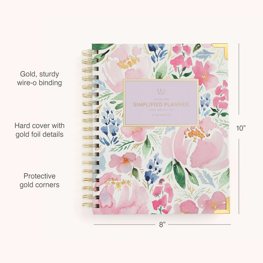 2025-2026 Spiral Weekly Simplifed Planner