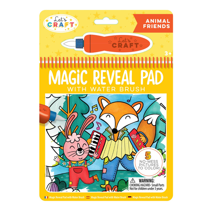 Bright Stripes - Magic Reveal Pads - Awesome Animals